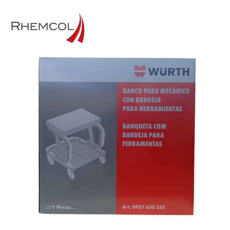 Silla metálica para taller Würth - 0957650355 - Imagen 2