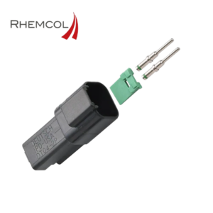 DT04-2P-E005 Conector automotriz Deutsch 2 pines (Kit completo)