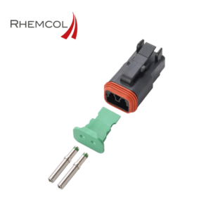 DT06-2S-EP06 Conector automotriz Deutsch 2 pines (Kit completo)