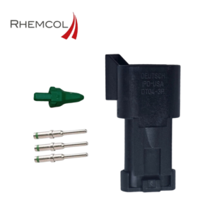 DT04-3P-E005 Conector automotriz Deutsch 3 pines (Kit Completo)