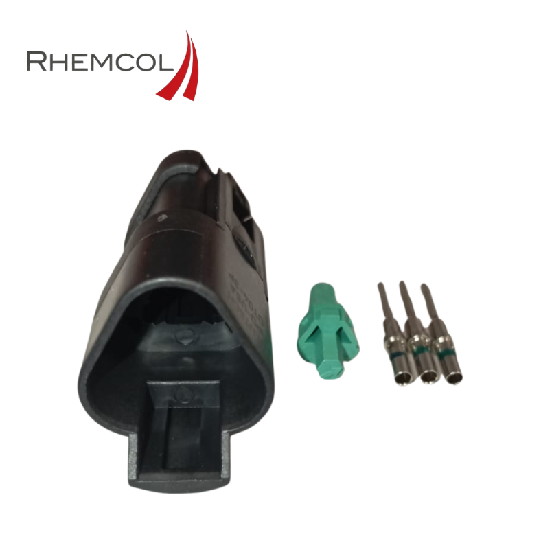 DT04-3P-E005 Conector automotriz Deutsch 3 pines (Kit Completo) - Imagen 4