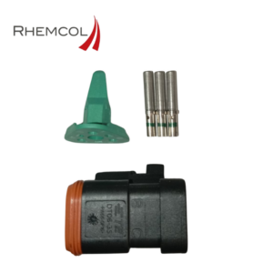 DT06-4S-EP06 Conector automotriz Deutsch 4 pines (Kit Completo)