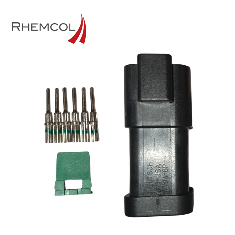 DT04-6P-E005 Conector automotriz Deutsch 6 pines (Kit completo) - Imagen 4