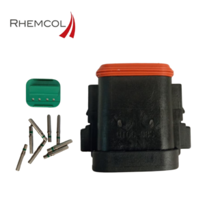 DT06-8S-EP08 Conector automotriz Deutsch 8 pines (Kit Completo)