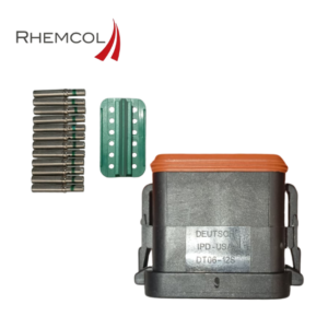 DT06-12S-EP08 Conector automotriz Deutsch 12 pines (Kit Completo)