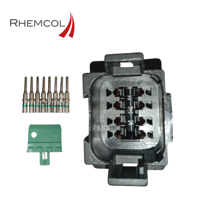 DT04-8P-E005 Conector automotriz Deutsch 8 pines (Kit Completo) - Imagen 3